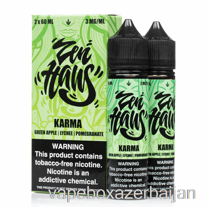 Vape Box Azerbaijan Karma - Zen Haus - 120mL 0mg